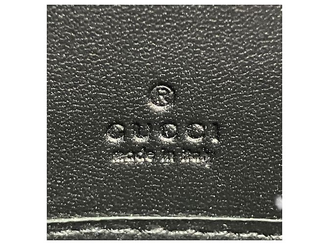 Cartera Gucci GG Zip Around Long Marmont de piel Negro - vista 4