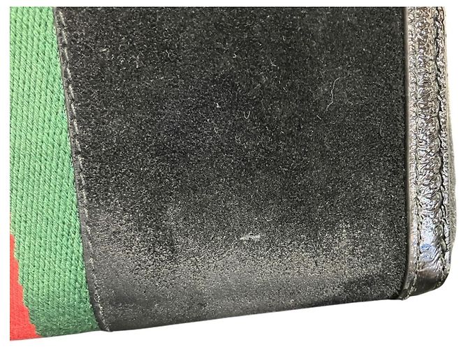 Cartera Gucci GG Zip Around Long Marmont de piel Negro - vista 6