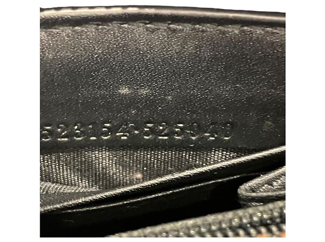 Cartera Gucci GG Zip Around Long Marmont de piel Negro - vista 8