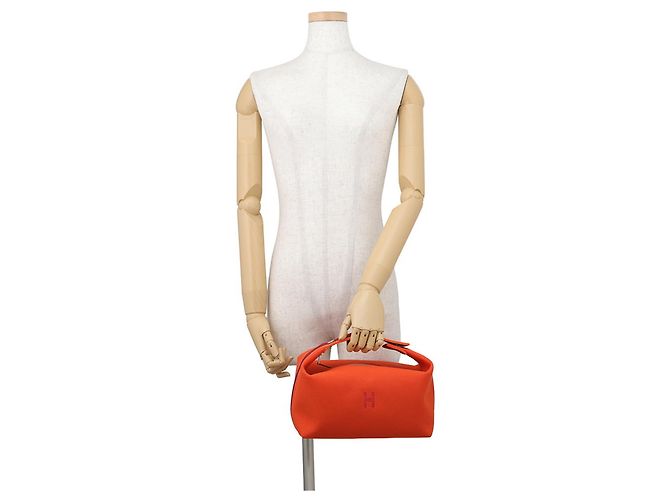Hermès Pouch per borsa Hermes Kara in Feu Rosso - vista 4