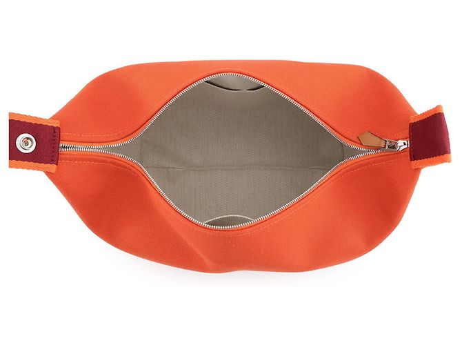 Hermès Pouch per borsa Hermes Kara in Feu Rosso - vista 5