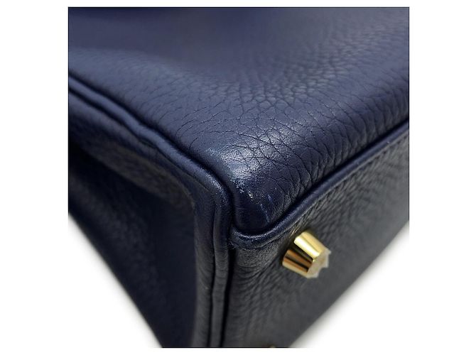 Hermès Borsa Hermes Kelly 28 in Blue Nuit - vista 10