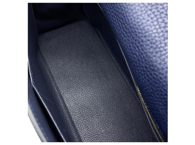 Hermès Borsa Hermes Kelly 28 in Blue Nuit - vista 7