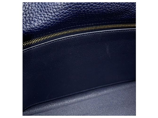 Hermès Borsa Hermes Kelly 28 in Blue Nuit - vista 8