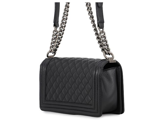 Borsa a tracolla Chanel Matelassé Nera Nero - vista 2