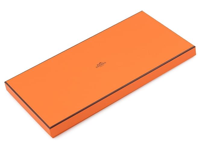 Hermès Stola in cashmere e seta Hermes Orange e White Bianco Arancione - vista 7
