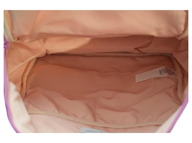 Zaino MARC JACOBS in eco-pelliccia con logo Graffiti Red Pocket Cuddle Rosa Bianco Rosso Blu D'oro Verde Porpora - vista 12