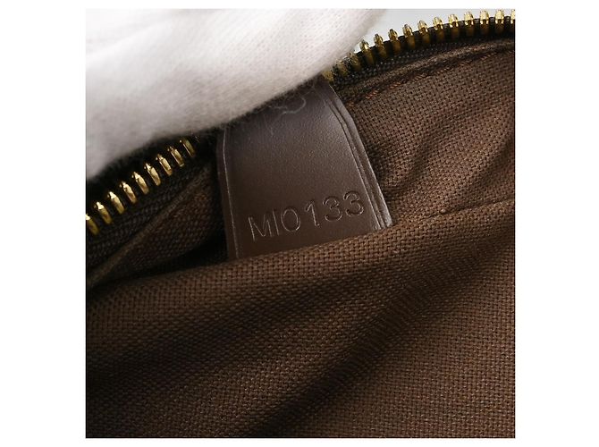 Louis Vuitton Shelton Messenger Damier Ebene MM Marrone - vista 5