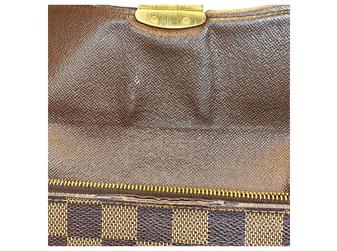 Louis Vuitton Portefeuille Sistina Long Wallet Marrone - vista 7