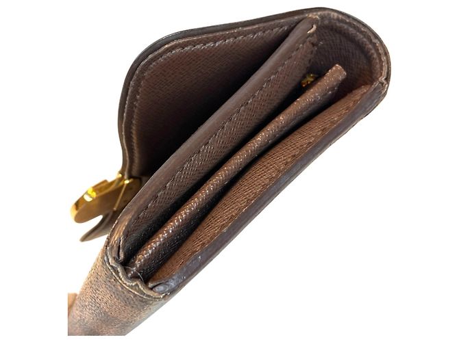 Louis Vuitton Portefeuille Sistina Long Wallet Marrone - vista 9
