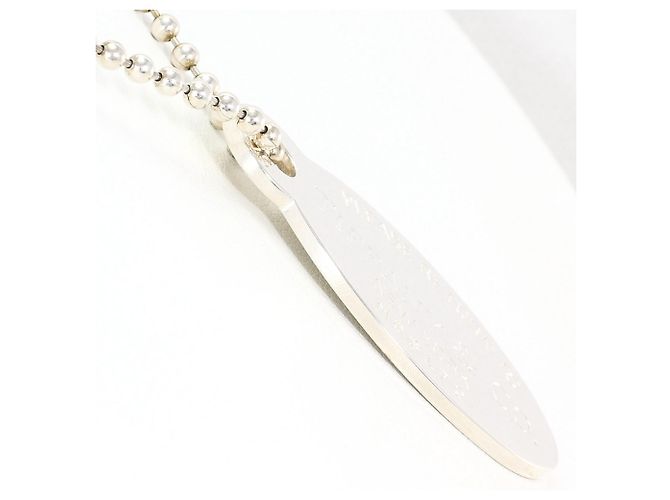 Colar Tiffany & Co. Oval Tag Silver Prata - vista 2