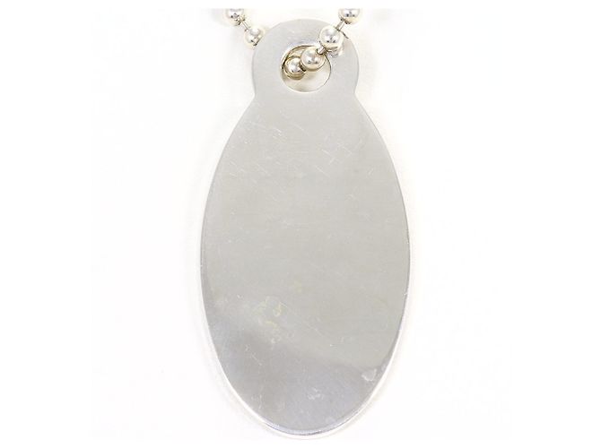 Colar Tiffany & Co. Oval Tag Silver Prata - vista 3