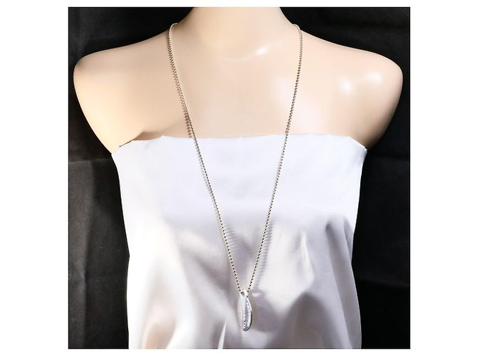 Colar Tiffany & Co. Oval Tag Silver Prata - vista 5
