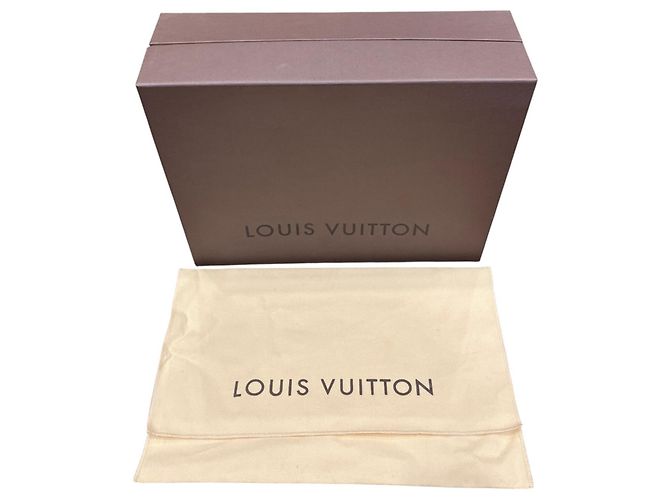 Louis Vuitton Pochette Melville Shoulder Bag Marrone Bianco - vista 5
