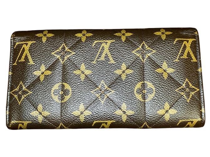 Louis Vuitton Etoile Portefeuille Sarah Long Wallet Marrone Monogramma - vista 2