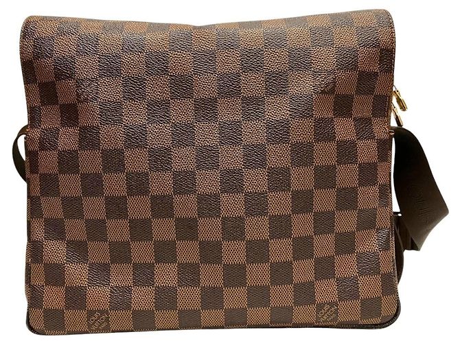 Borsa a tracolla Louis Vuitton Naviglio Marrone Damier ebene - vista 2
