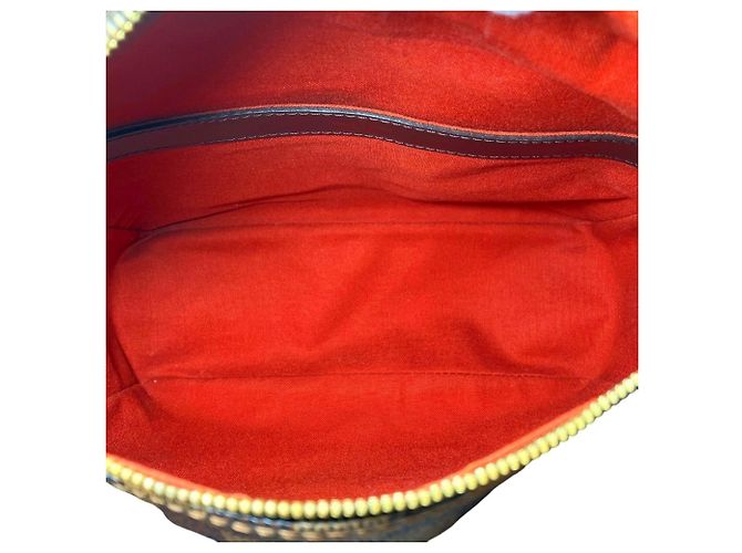 Borsa a tracolla Louis Vuitton Naviglio Marrone Damier ebene - vista 5