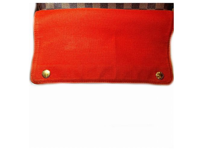 Borsa a tracolla Louis Vuitton Naviglio Marrone Damier ebene - vista 6