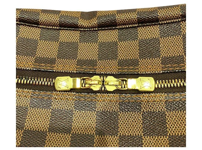Borsa a tracolla Louis Vuitton Naviglio Marrone Damier ebene - vista 8