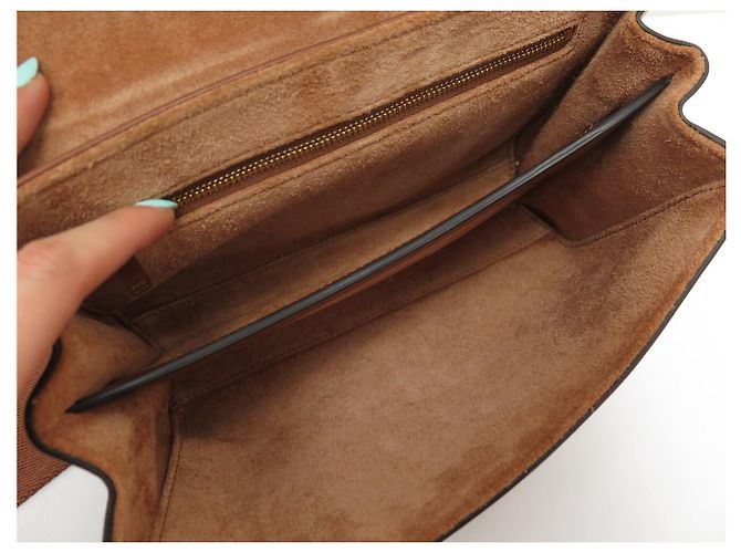 Céline BORSA A MANO CELINE TEEN 16 SOFT PM 196853 IN PELLE CAMEL A TRACCOLLA Cammello - vista 10