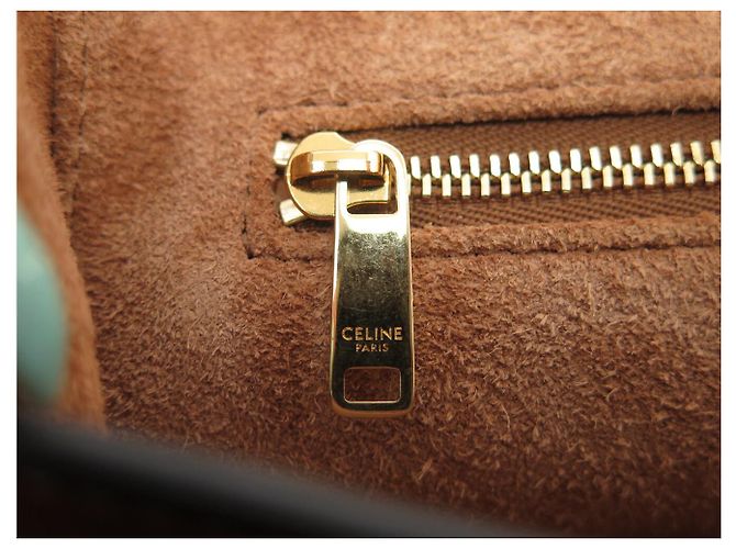 Céline BORSA A MANO CELINE TEEN 16 SOFT PM 196853 IN PELLE CAMEL A TRACCOLLA Cammello - vista 12