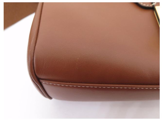 Céline BORSA A MANO CELINE TEEN 16 SOFT PM 196853 IN PELLE CAMEL A TRACCOLLA Cammello - vista 16