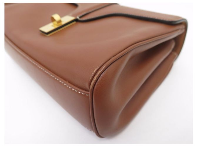 Céline BORSA A MANO CELINE TEEN 16 SOFT PM 196853 IN PELLE CAMEL A TRACCOLLA Cammello - vista 17