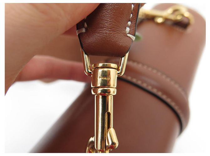 Céline BORSA A MANO CELINE TEEN 16 SOFT PM 196853 IN PELLE CAMEL A TRACCOLLA Cammello - vista 18