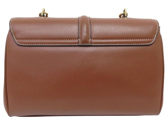 Céline BORSA A MANO CELINE TEEN 16 SOFT PM 196853 IN PELLE CAMEL A TRACCOLLA Cammello - vista 2