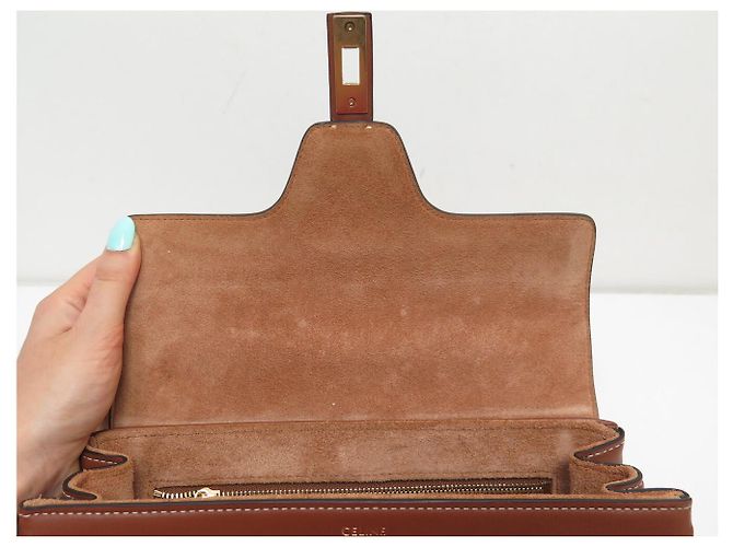 Céline BORSA A MANO CELINE TEEN 16 SOFT PM 196853 IN PELLE CAMEL A TRACCOLLA Cammello - vista 9
