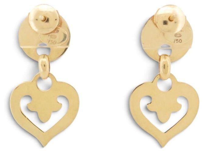 ORECCHINI O.J. PERRIN LEGENDES ORO GIALLO 18K 4.71GR CUORE D'oro - vista 3