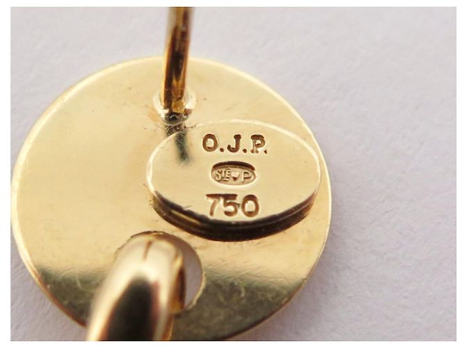 ORECCHINI O.J. PERRIN LEGENDES ORO GIALLO 18K 4.71GR CUORE D'oro - vista 5