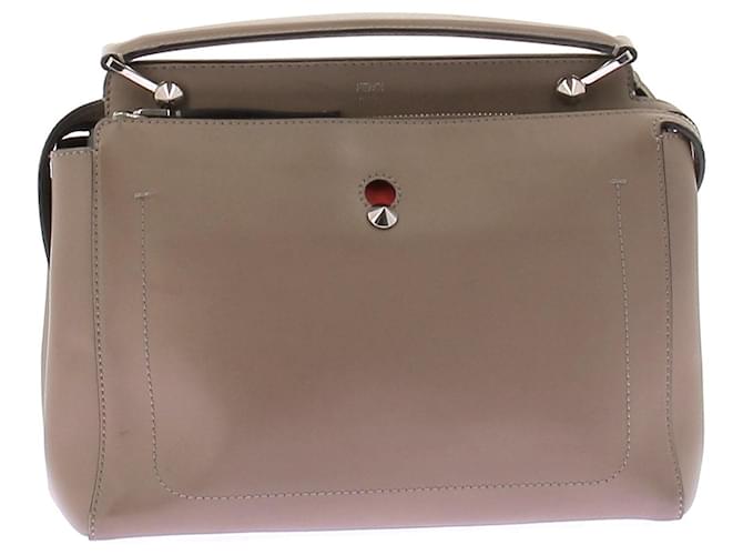 Fendi Dot Com Handtasche taupe Braun - Ansicht 2