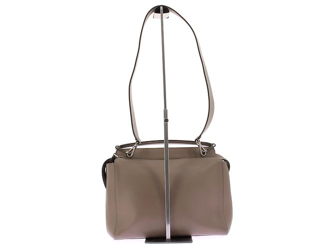 Fendi Dot Com Handtasche taupe Braun - Ansicht 4