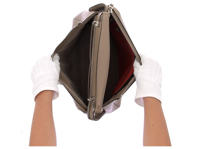Fendi Dot Com Handtasche taupe Braun - Ansicht 7