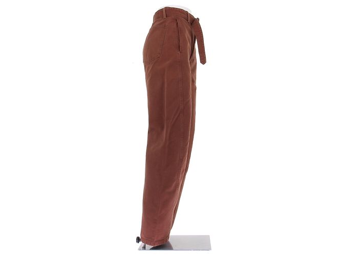 Jeans Lemaire Vermelhos de Algodão XXS - vista 3