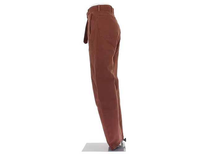 Jeans Lemaire Vermelhos de Algodão XXS - vista 4