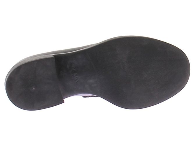 Mocassini Prada in pelle nera taglia 36 Nero - vista 5