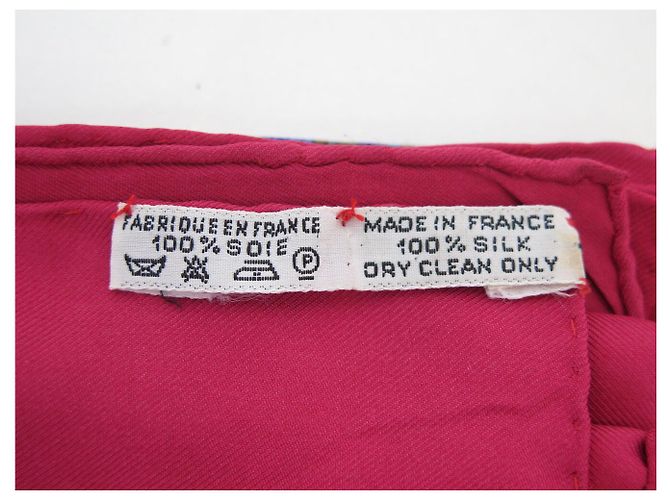 Hermès FOULARD HERMES GRAND CORTEGE A MOSCOU M. DUCHENE CARRE 90 SETA ROSSO - vista 18