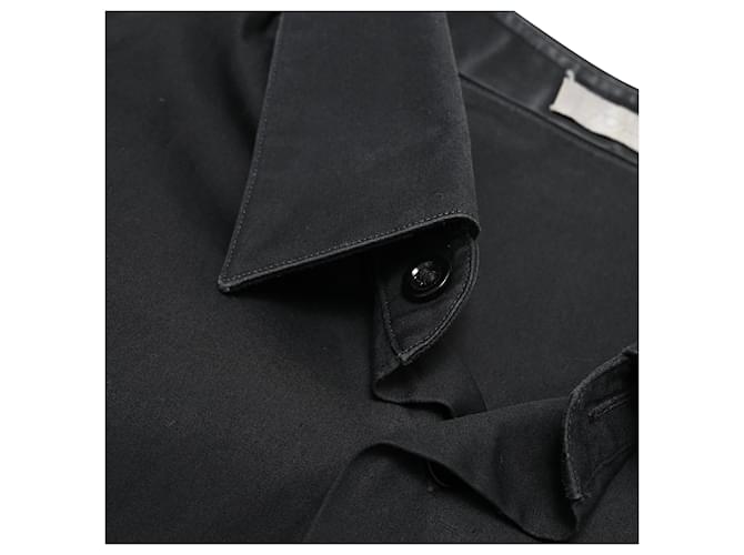 Camicia a maniche lunghe Dior in cotone nero - vista 11