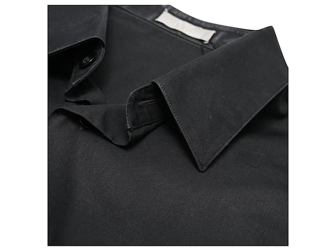 Camicia a maniche lunghe Dior in cotone nero - vista 12