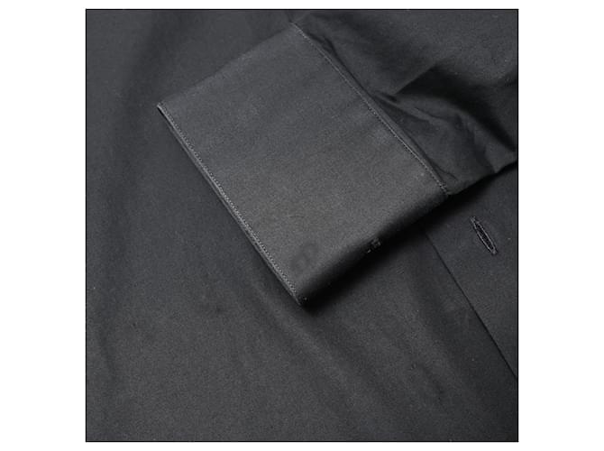 Camicia a maniche lunghe Dior in cotone nero - vista 14