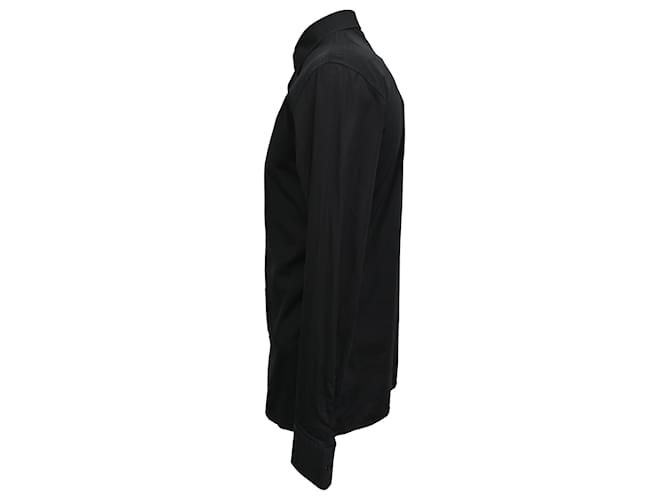 Camicia a maniche lunghe Dior in cotone nero - vista 2