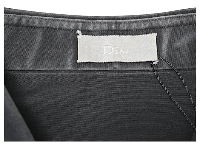 Camicia a maniche lunghe Dior in cotone nero - vista 9