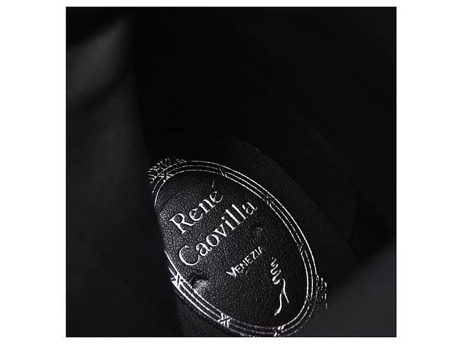 Rene Caovilla Stivaletti con tacco alto decorati René Caovilla in camoscio blu navy - vista 13