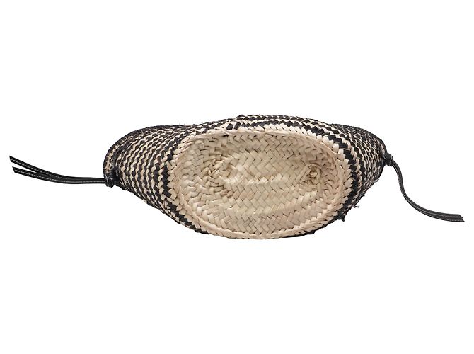 Borsa Cesto Cadix Isabel Marant in Raphia Multicolor Multicolore - vista 6