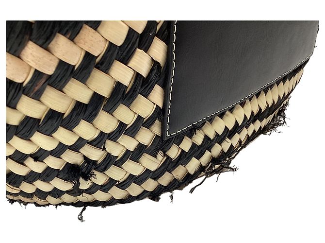 Borsa Cesto Cadix Isabel Marant in Raphia Multicolor Multicolore - vista 9