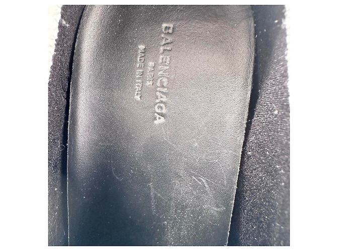 Everyday Balenciaga Race Runner Sneaker aus weißem Leder und Mesh - Ansicht 13