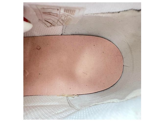 Burberry Arthur Vintage Check Sneaker aus beigem Canvas - Ansicht 20