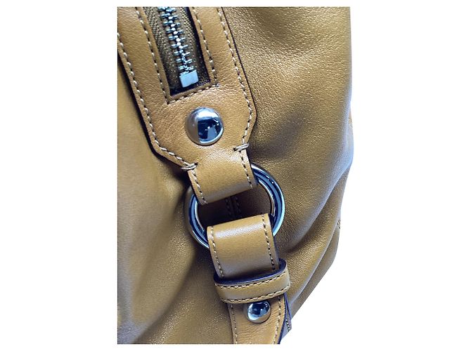 Borsa a tracolla Coach Madison Hobo in pelle marrone Camel - vista 11